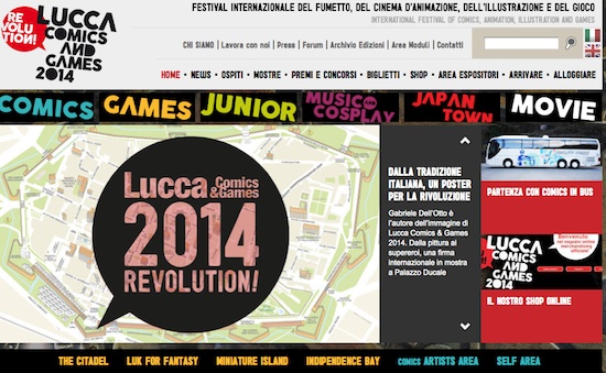 Lucca Comics & Games REVOLUTION Lucca Comics & Games REVOLUTION